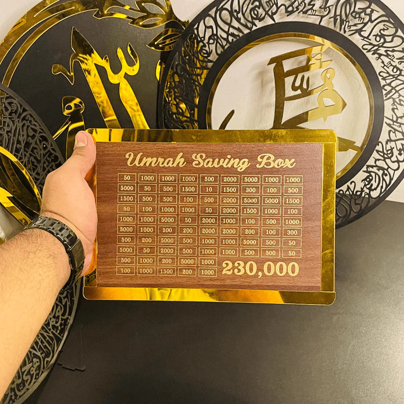 Premium Umrah Saving Box