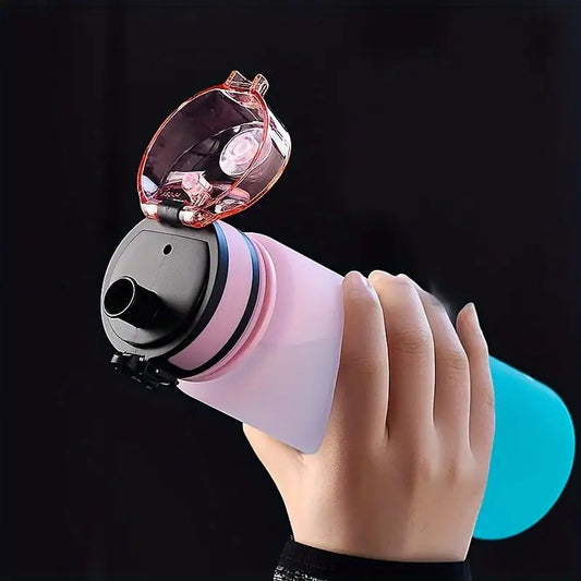 Sports Water Cup, Portable Leakproof Flip Top Water Bottle, For Sports, Fitness, Travel