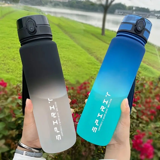 Sports Water Cup, Portable Leakproof Flip Top Water Bottle, For Sports, Fitness, Travel