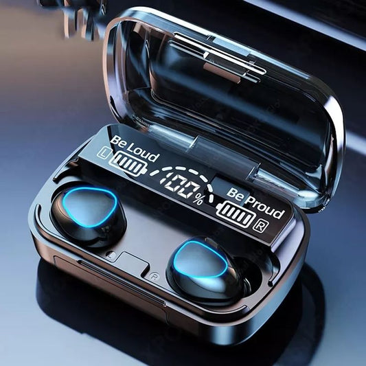 New M10 Earbuds TWS Bluetooth Headphones 3500mAh Charging Box Wireless Earphones With Microphone 9D Air buds Stereo Sports Waterproof Ear buds Headset